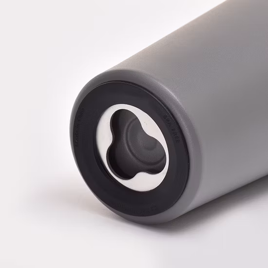 Bicchiere da caffè da viaggio isolato a doppia parete da 400 ml in acciaio inossidabile con coperchio