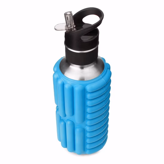 Borraccia sportiva in acciaio inossidabile a parete singola da 750 ml con rivestimento in schiuma