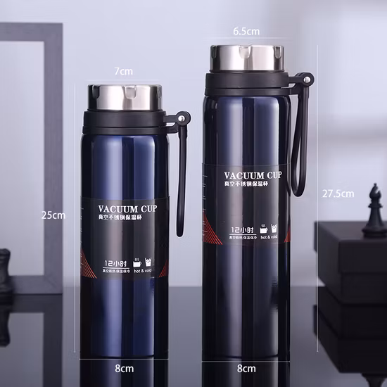 Boccetta sottovuoto portatile in acciaio inossidabile da 1000 ml per acqua potabile (SH